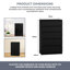 Helen 70cm W 5 - Drawer Chest of Drawers-36019808
