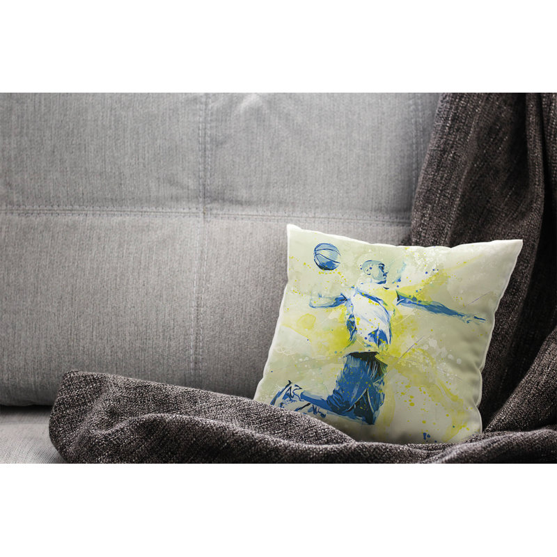 Basketball Square Cushion