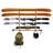 Hallsteiner Adjustable Multi-Use Ski/Snowboard Rack-84462338-92908213