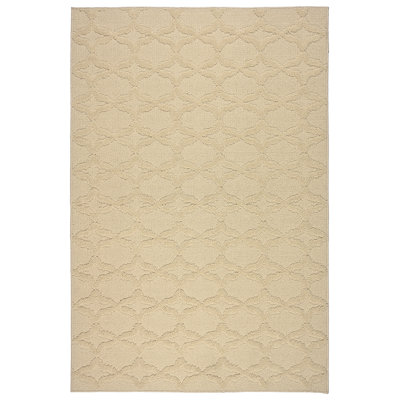 Pavillon de jardin en polypropylène antidérapant Alorton X 7 pi Tapis brun clair
