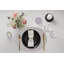 Cotton Blend Oval Placemat And Coaster Set-1561851791