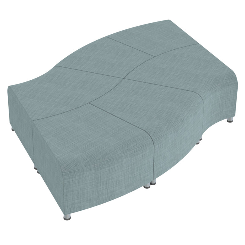 Ensemble de 6 pièces Pro Series Rustic Connect, Bleu ciel
