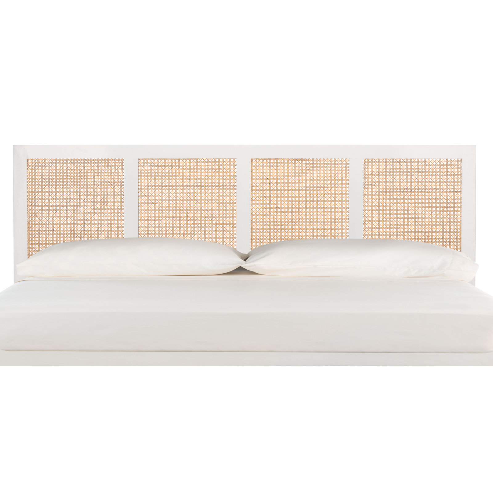Tahoe Mango Headboard, King, White