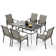 Basima Rectangular 6 - Person 64" Long Dining Set