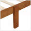 Lit plateforme avec base de lit en bois et lit-bateau-115693373