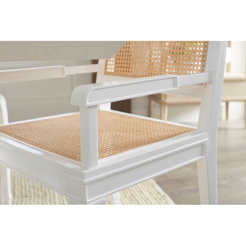 Arm Chair, Eggshell White