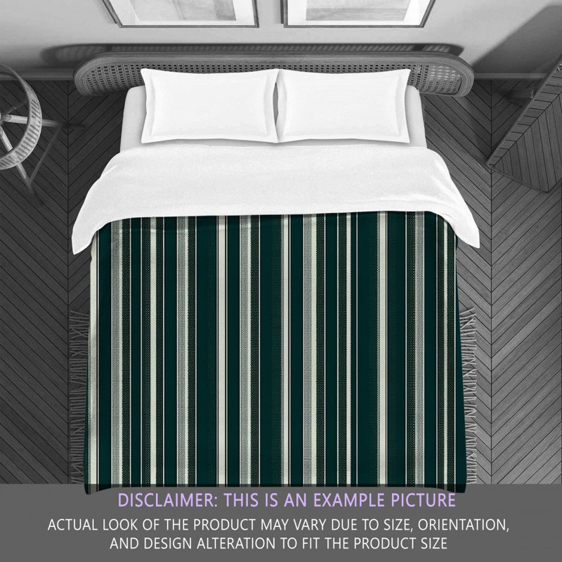 Polyester Striped Comforter, Twin Comforter