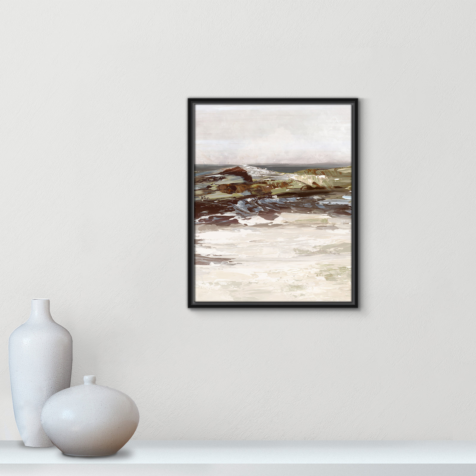 Conan "Stoney Peak" Print, 21.5" H x 17.5" W, Black