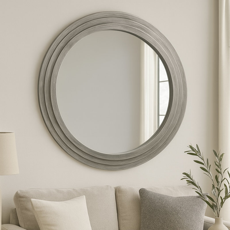 Circle Mirror, Silver