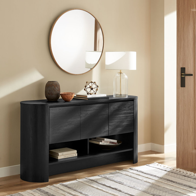 Buffet ovale Duval, Black