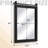  Rectangle Modern Solid Wood Farmhouse Accent Mirror-1925107318-1925107305