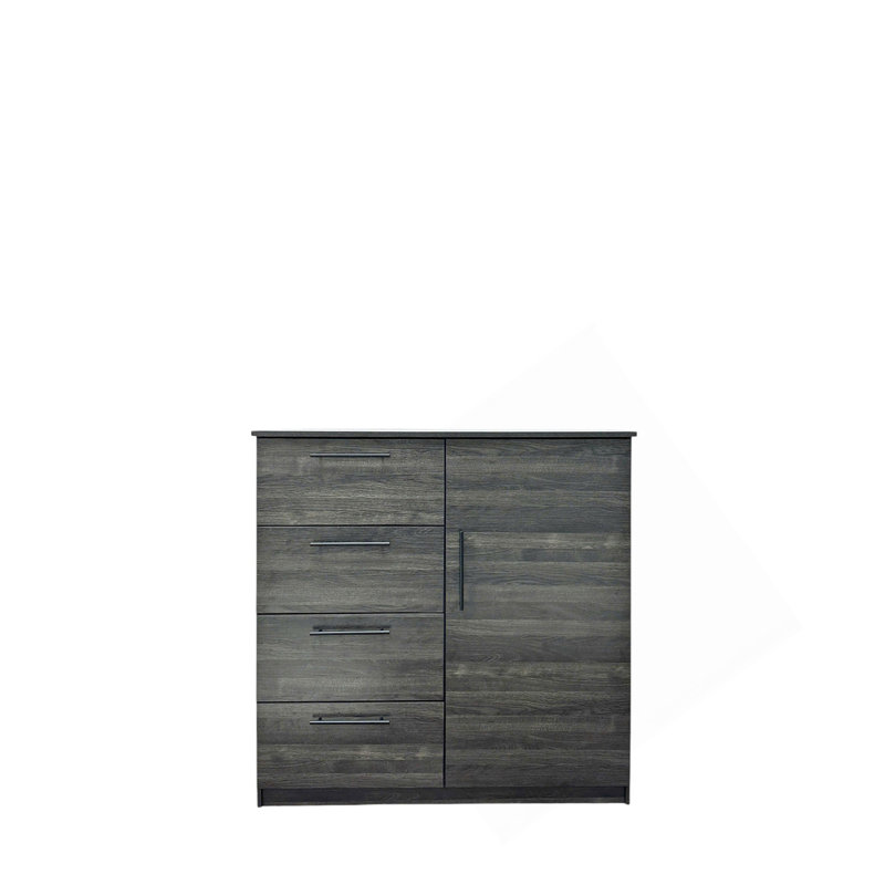 Commode Robin en gris, Gris