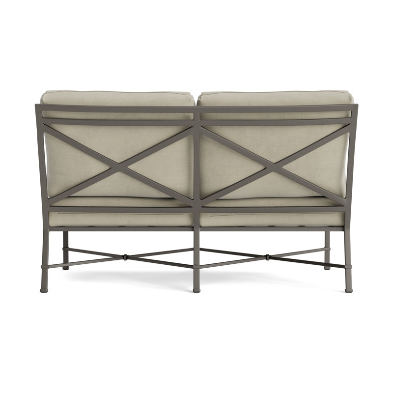 Venetian Outdoor 2 - Seat Loveseat, Fusion Neptune, Mica