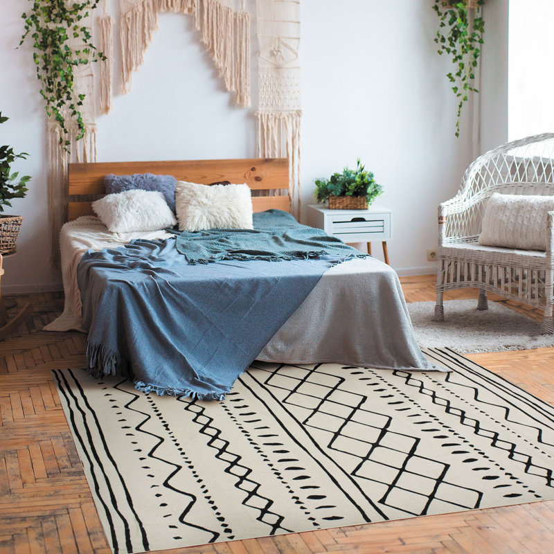 Nicci Southwestern Hand Woven Area Rug, Rectangle 190 x 290cm