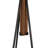 Reclaimed Wood And Metal Freestanding Coat Rack With Hooks Use In Bedroom, Living Room