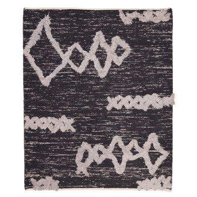 Tapis noir Looma 8 pi 3 po x 10 pi 0 po