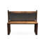Bureau d'écriture rectangulaire en bois massif brun noisette-118614410