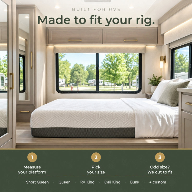 Matelas en mousse viscoélastique gélifiée mi-ferme 10 po avec housse rafraîchissante