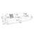 White Genuine Leather Modular Sofa cushion Loveseat