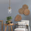 Luminaire suspendu cylindrique moderne 1 lumière à intensité variable-1339638994