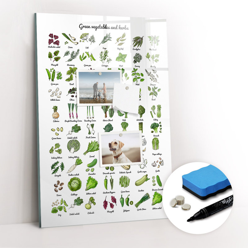 Magnetic Glass Dry Erase Board