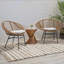 Ensemble de 2 chaises d'extérieur tissées avec coussins Engle-1507468386