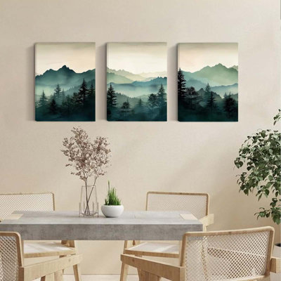 3 Piece Wrapped Canvas Print