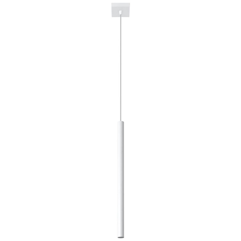Millard 1 - Light Cylinder Pendant, White