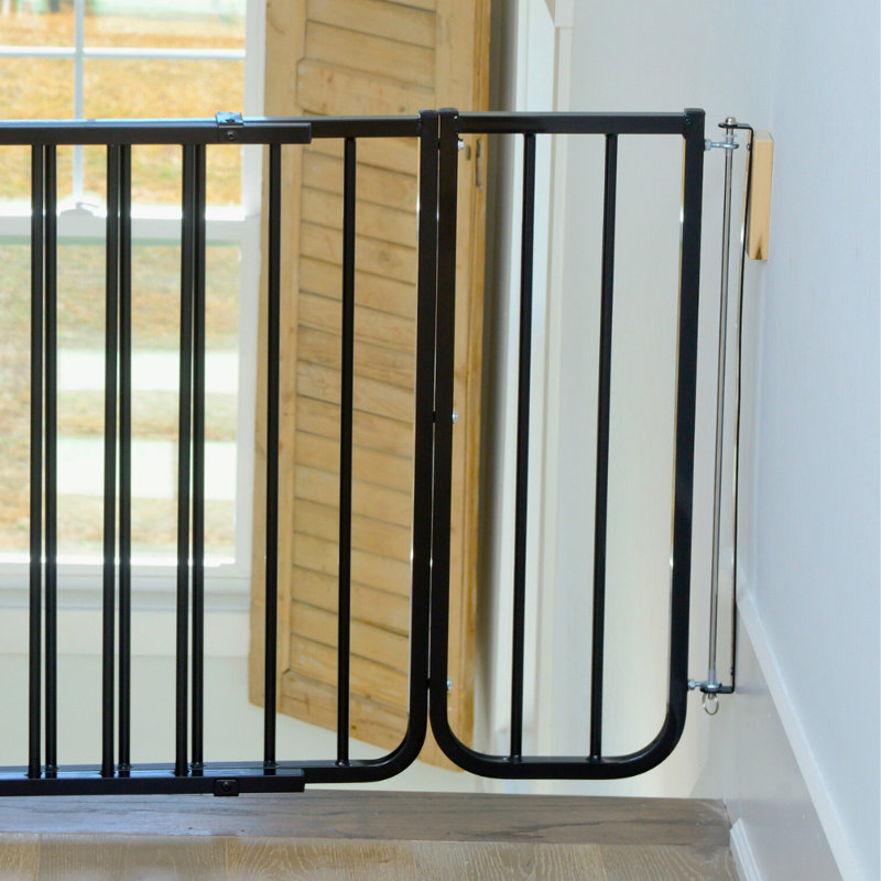 Cardinal Gates Stairway Special/Autolock 10.5" Extension (Model BX1), Black