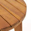 Weather - Table d'appoint 16 po en bois de style rustique au fini durable