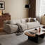 Coussin modulaire 100% polyester crème-1779577786