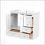 Meuble-lavabo de 36 po de style Shaker avec lavabo en céramique, tiroirs à fermeture en douceur et portes pour un rangement efficace-694208751