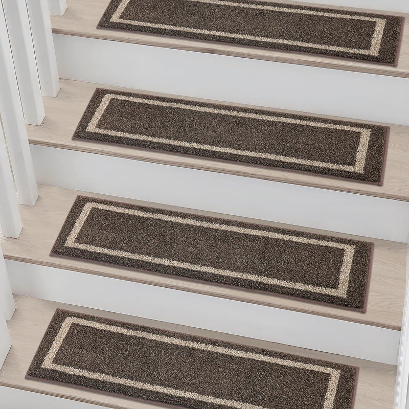 Rickeya Non-Slip Stair Tread, Brown