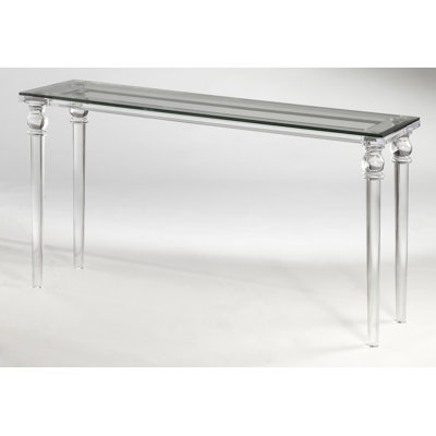 Goodale 54'' Glass Top Console Table