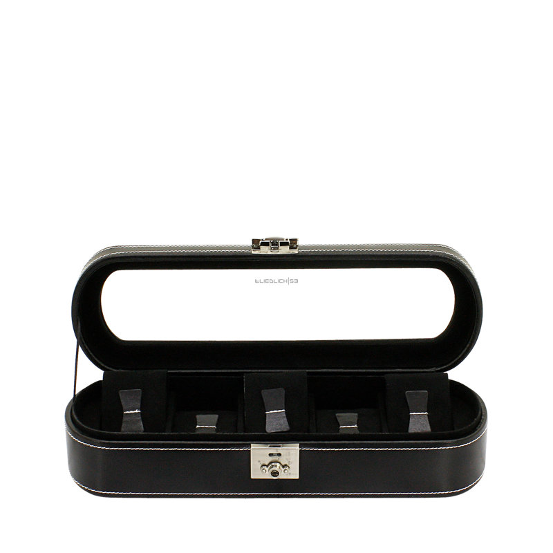 London Leather Watch Box