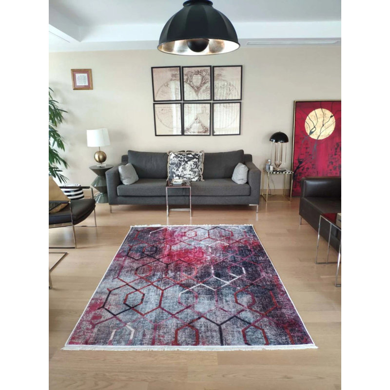 Tapis Matarranz avec envers antidérapant, Rectangle 3 pi 11 po x 4 pi 11 po