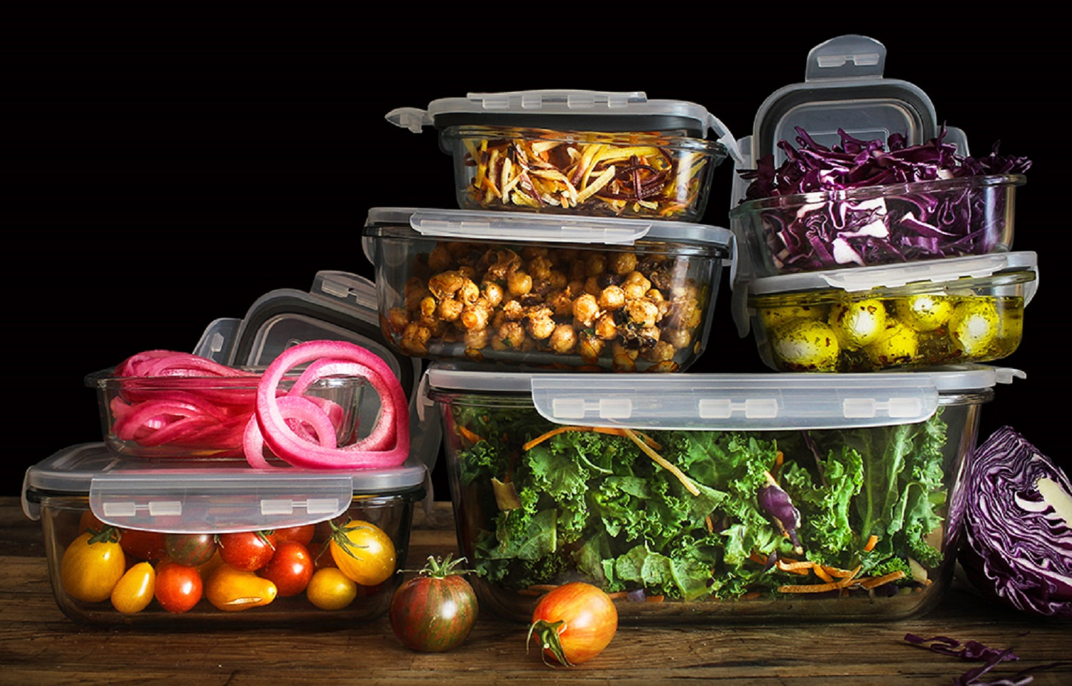 8oz Glass Food Storage Jar
