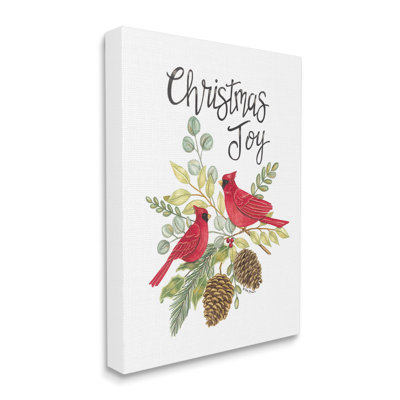 «Christmas Joy Cardinals» par Deb Strain