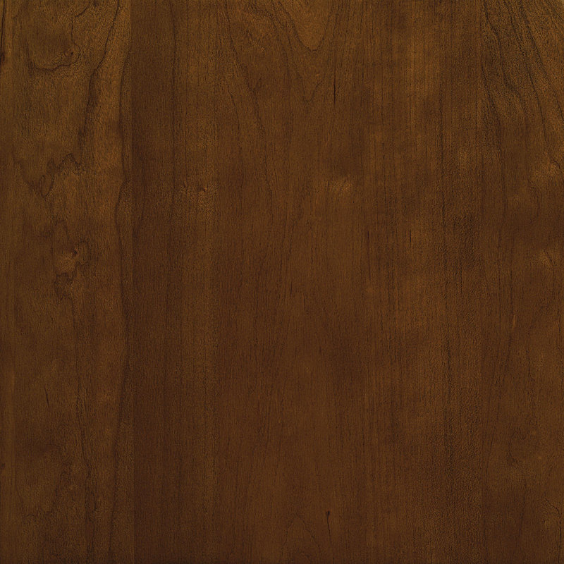 Catalina Solid Wood Bed, Saddle Cherry, Queen