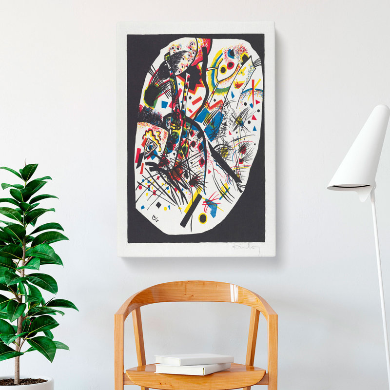 Small Worlds Iii by Wassily Kandinsky - Wrapped Canvas, 91cm H x 60cm W x 3cm D