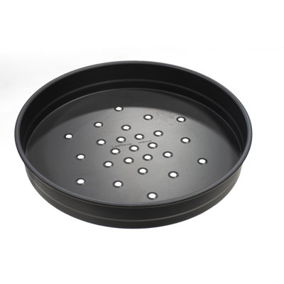 LloydPans Kitchenware Perforated Deep Dish Pizza Pan 14 Inch - PSTK