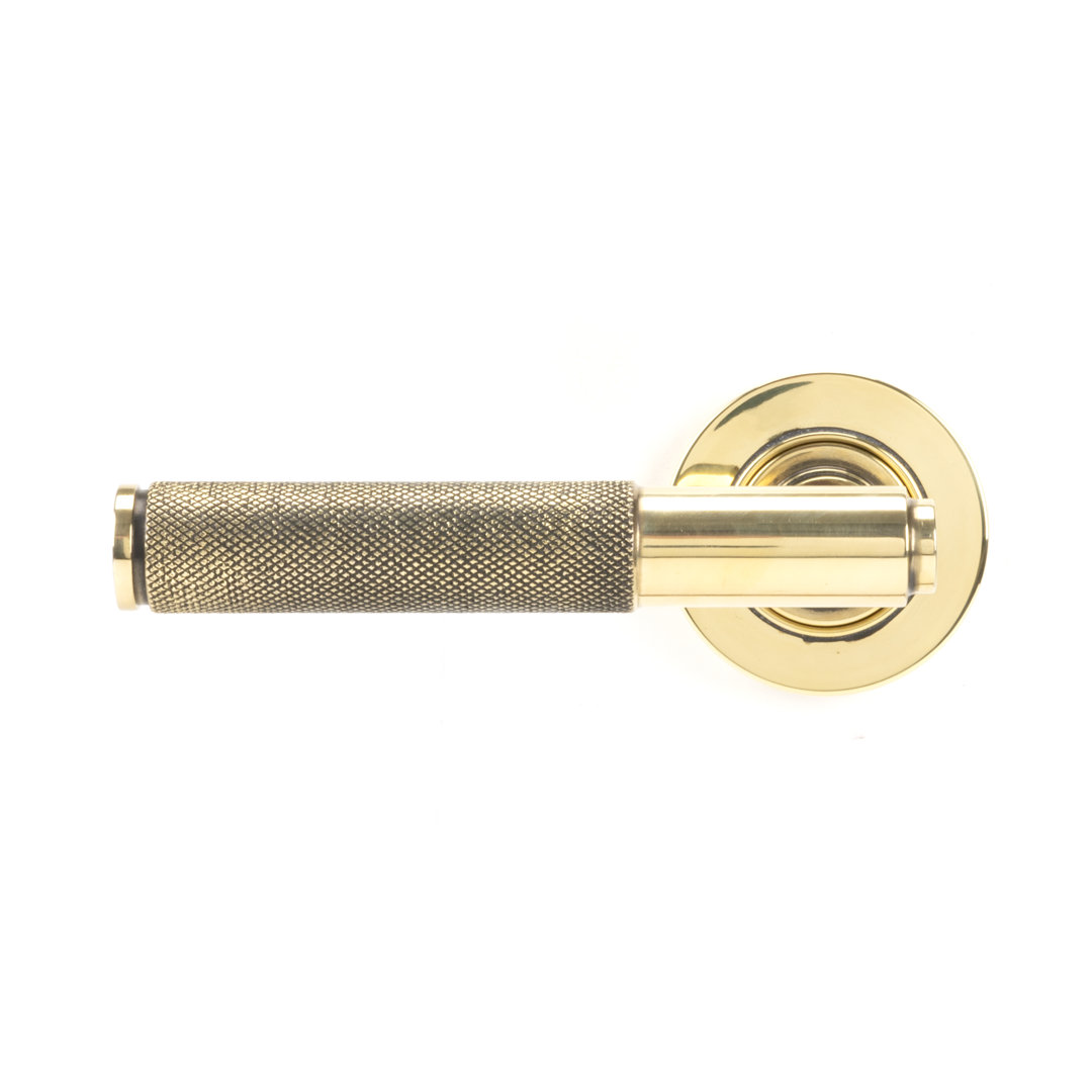 Brompton Lever on Rose Set (Plain) - Unsprung