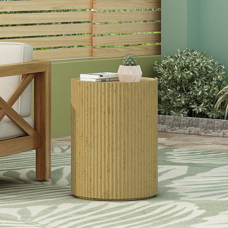 Table d'appoint cylindrique