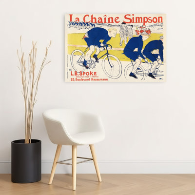 The Simpson Chain Classic Retro Vintage Wall Art Print