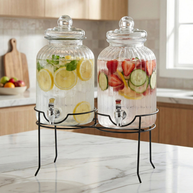 Ensemble de distributeur de boissons 2 pièces Izell