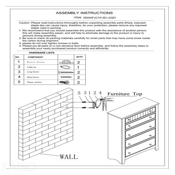 Dimensions du produit