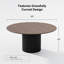 Table de salle à manger 60 po 60 pi-831723520-831723523