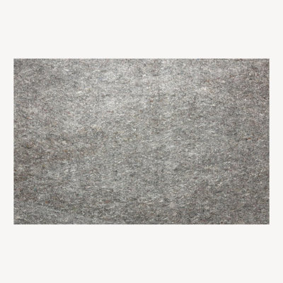 Sous-tapis 2 x 15 pi gris - antidérapant, antidérapant de 1/3 po pour les planchers durs