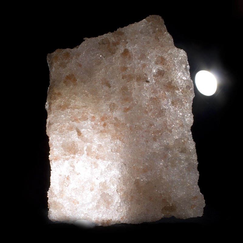 Apophyllite scintillante avec Stilbite