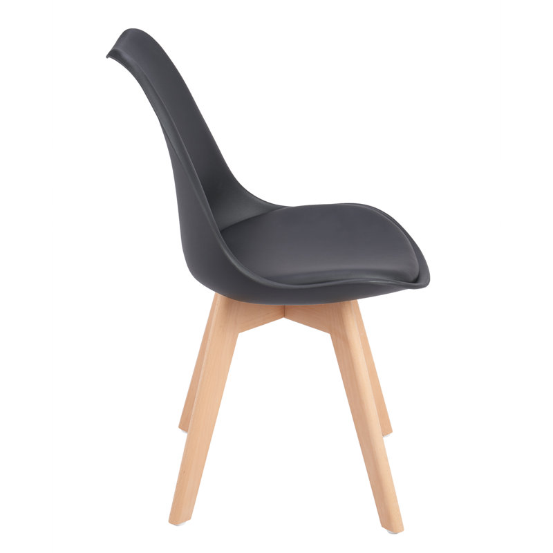 Nero Upholstered Dining Chair, Black, 2